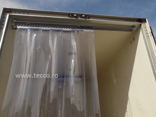 Perdea PVC cu glisare camioane frigorifice